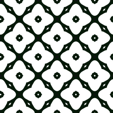 Geometrik süslemeli vektör deseni. Kusursuz tasarım dokusu.