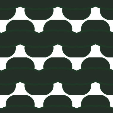 Geometrik süslemeli vektör deseni. Kusursuz tasarım dokusu.