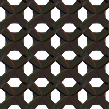 Kusursuz tasarım dokusu. Geometrik süslemeli vektör deseni. 