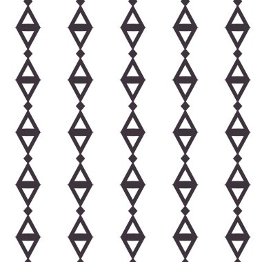 Geometrik süslemeli vektör deseni. Kusursuz tasarım dokusu.