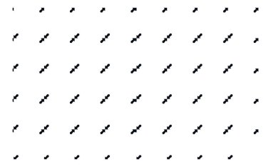 Modern geometrik vektör tasarımı, kusursuz desen çizimi