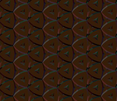 Modern geometrik vektör tasarımı, kusursuz desen çizimi