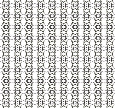 Modern geometrik vektör tasarımı, kusursuz desen çizimi