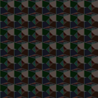 Soyut geometrik şekilli kusursuz desen