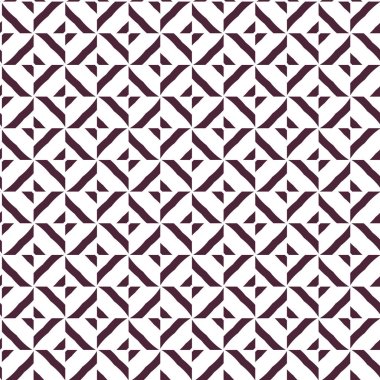 Geometrik süslemeli vektör deseni. Kusursuz tasarım dokusu.