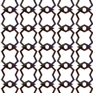 Geometrik vektör tasarımı, kusursuz desen çizimi