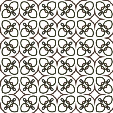 Modern geometrik vektör tasarımı, kusursuz desen çizimi