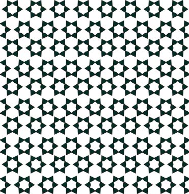 Modern geometrik vektör tasarımı, kusursuz desen çizimi