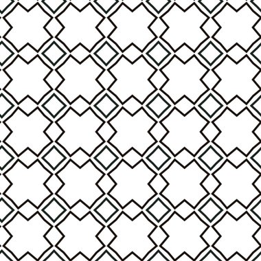 Modern geometrik vektör tasarımı, kusursuz desen çizimi