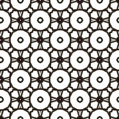 Çiçekler pürüzsüz desen, vektör çizimi