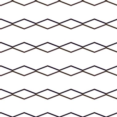 Soyut geometrik süslemeli vektör deseni. Kusursuz tasarım dokusu.