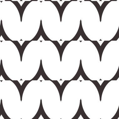 Modern geometrik vektör tasarımı, kusursuz desen çizimi