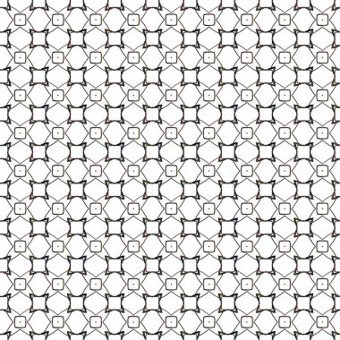 Modern geometrik vektör tasarımı, kusursuz desen çizimi