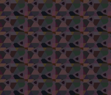 Geometrik süslemeli vektör deseni. Kusursuz tasarım dokusu.