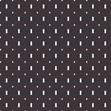 Geometrik süslemeli vektör deseni. Kusursuz tasarım dokusu.