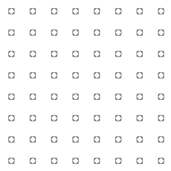 Diseño Vectorial Geométrico Ilustración Patrón Sin Costura — Vector de stock