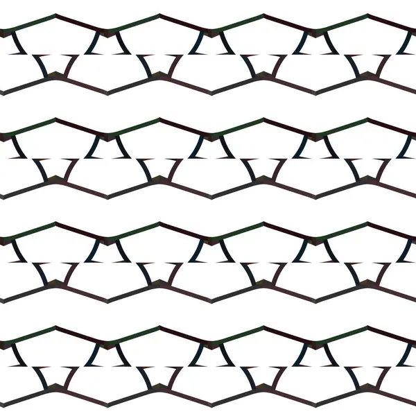 Padrão Vetorial Ornamental Geométrico Textura Design Sem Costura — Vetor de Stock