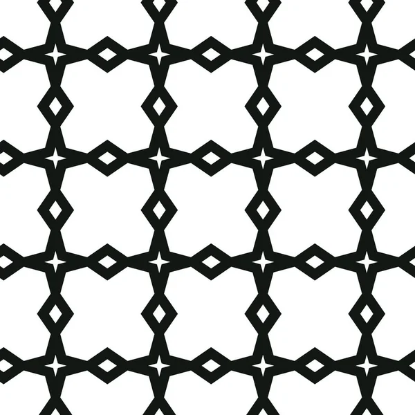 Geometrisches Ornamentales Vektormuster Nahtlose Design Textur — Stockvektor