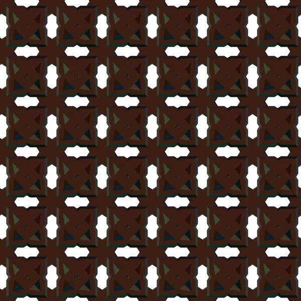 Geometrik süslemeli vektör deseni. Kusursuz tasarım dokusu.