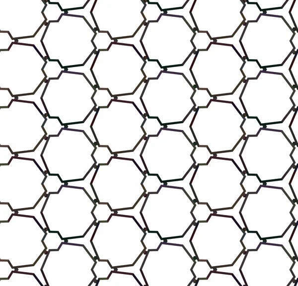 Геометрический Орнаментальный Векторный Рисунок Бесшовная Текстура Дизайна — стоковый вектор