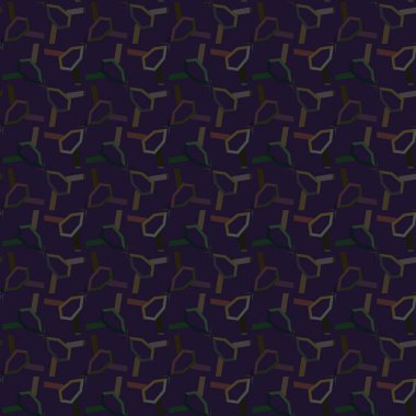 Geometrik vektör tasarımı, kusursuz desen çizimi