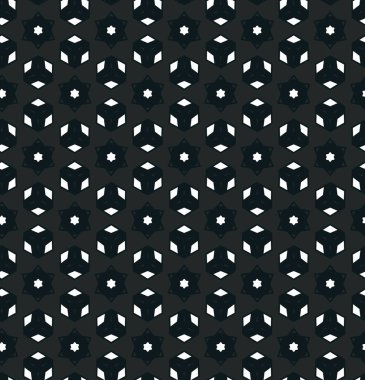 Geometrik süslemeli kusursuz desen. vektör illüstrasyonu