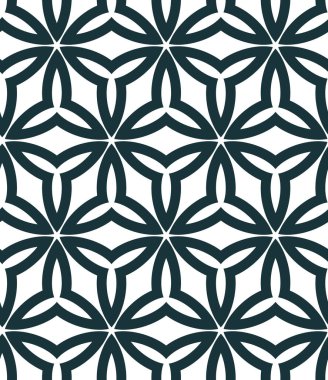 Kusursuz geometrik desen. Vektör illüstrasyonu