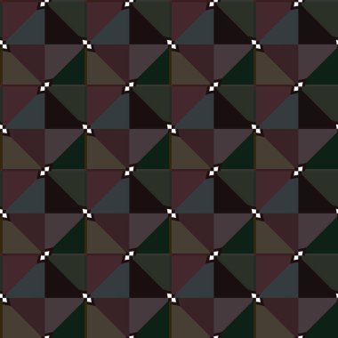 Kusursuz tasarım dokusu. Geometrik süslemeli vektör deseni. 