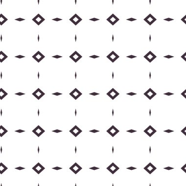 Geometrik şekilli soyut ve kusursuz desen.