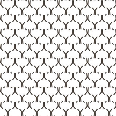 Geometrik süslemeli vektör deseni. Kusursuz tasarım dokusu.