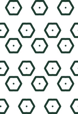 Geometrik süslemeli vektör deseni. Kusursuz tasarım dokusu.
