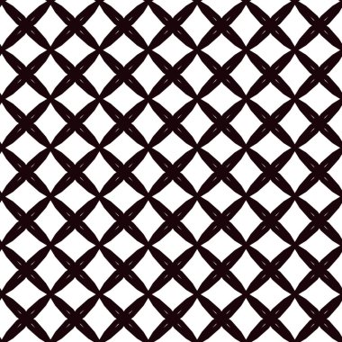 Geometrik süslemeli vektör deseni. Kusursuz tasarım dokusu. 