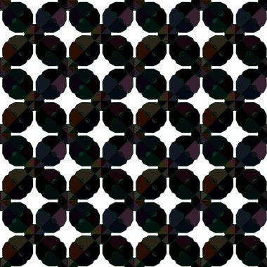 Modern geometrik vektör tasarımı, kusursuz desen çizimi