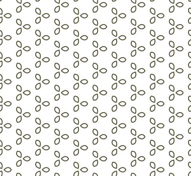 Geometrik süslemeli vektör deseni. Kusursuz tasarım dokusu.