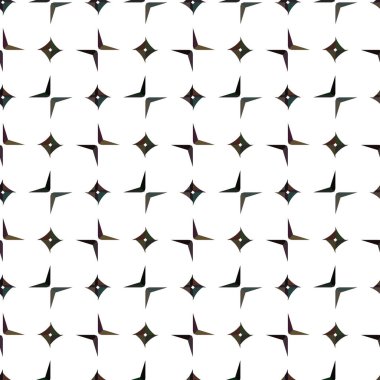 Geometrik süslemeli vektör deseni. Kusursuz tasarım dokusu.