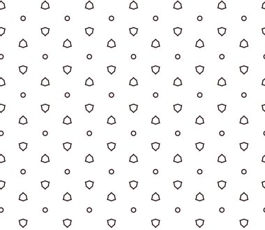 Modern geometrik vektör tasarımı, kusursuz desen çizimi