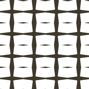Geometrik süslemeli vektör deseni. Kusursuz tasarım dokusu. 