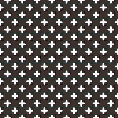 Geometrik şekilli soyut ve kusursuz desen.