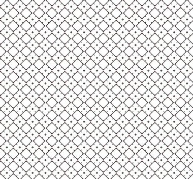 Soyut geometrik süslemeli vektör deseni. Kusursuz tasarım dokusu.