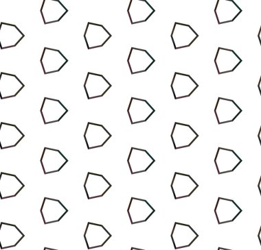 Geometrik süslemeli vektör deseni. Kusursuz tasarım dokusu.