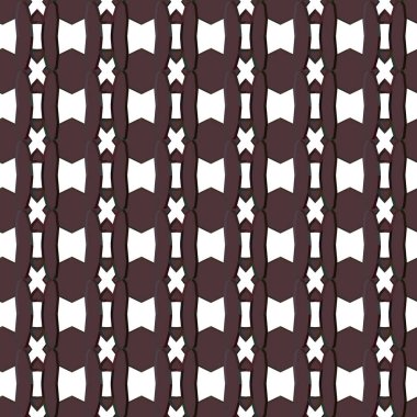 Modern geometrik vektör tasarımı, kusursuz desen çizimi