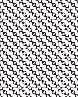 Geometrik süslemeli vektör deseni. Kusursuz tasarım dokusu. 