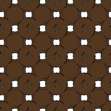 Modern geometrik vektör tasarımı, kusursuz desen çizimi