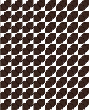 Geometrik süslemeli vektör deseni. Kusursuz tasarım dokusu.