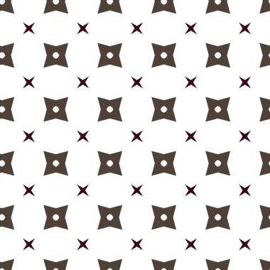 Geometrik süslemeli vektör deseni. Kusursuz tasarım dokusu.