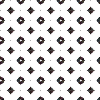 Modern geometrik vektör tasarımı, kusursuz desen çizimi