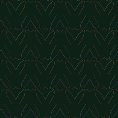 Modern geometrik vektör tasarımı, kusursuz desen çizimi