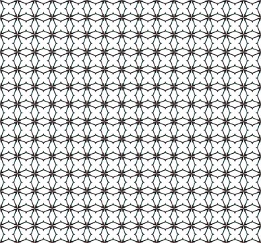 Geometrik süslemeli vektör deseni. Kusursuz tasarım dokusu. 