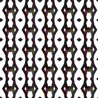 Geometrik vektör tasarımı, kusursuz desen çizimi