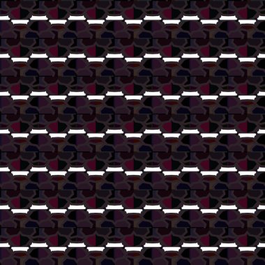 Modern geometrik vektör tasarımı, kusursuz desen çizimi